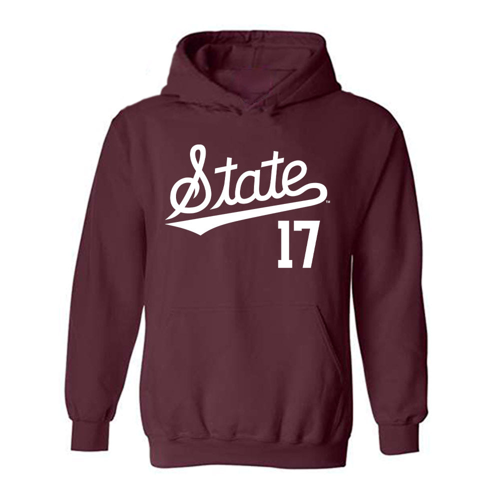 Mississippi State - NCAA Softball : Leila Ammon - Classic Shersey Hooded Sweatshirt-0