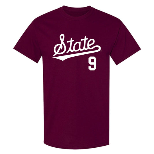 Mississippi State - NCAA Baseball : Ryder Woodson - Classic Shersey T-Shirt-0