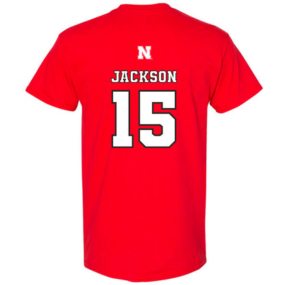 Nebraska - NCAA Women's Volleyball : Andi Jackson - Replica Shersey T-Shirt-1