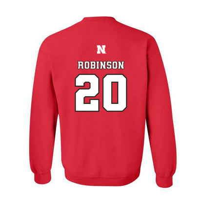 Nebraska - NCAA Women's Volleyball : Jayden Robinson - Replica Shersey Crewneck Sweatshirt-1