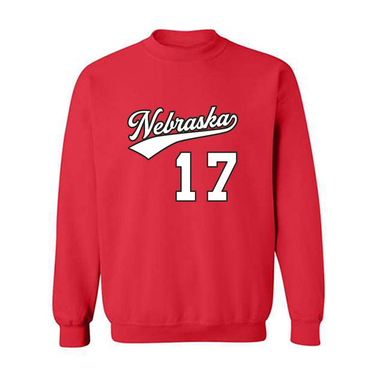 Nebraska - NCAA Women's Volleyball : Keoni Williams - Replica Shersey Crewneck Sweatshirt-0