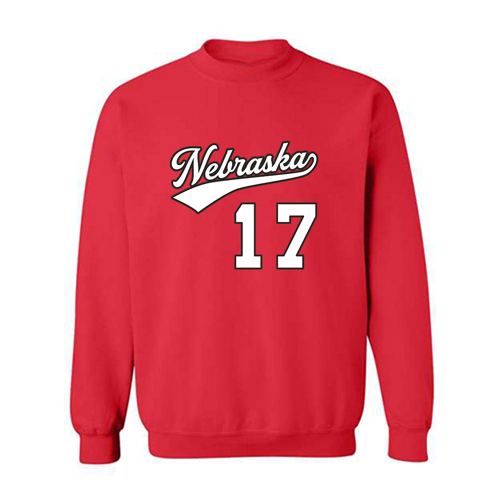 Nebraska - NCAA Women's Volleyball : Keoni Williams - Replica Shersey Crewneck Sweatshirt-0