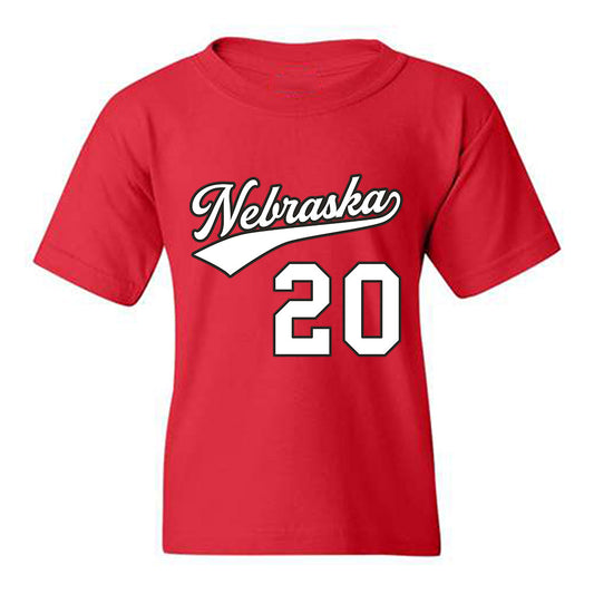 Nebraska - NCAA Women's Volleyball : Jayden Robinson - Replica Shersey Youth T-Shirt-0