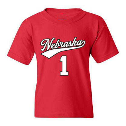 Nebraska - NCAA Women's Volleyball : Olivia Mauch - Replica Shersey Youth T-Shirt-0
