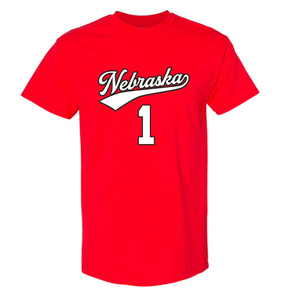Nebraska - NCAA Women's Volleyball : Olivia Mauch - Replica Shersey T-Shirt-0