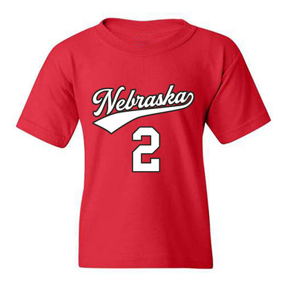 Nebraska - NCAA Women's Volleyball : Harper Murray - Replica Shersey Youth T-Shirt-0