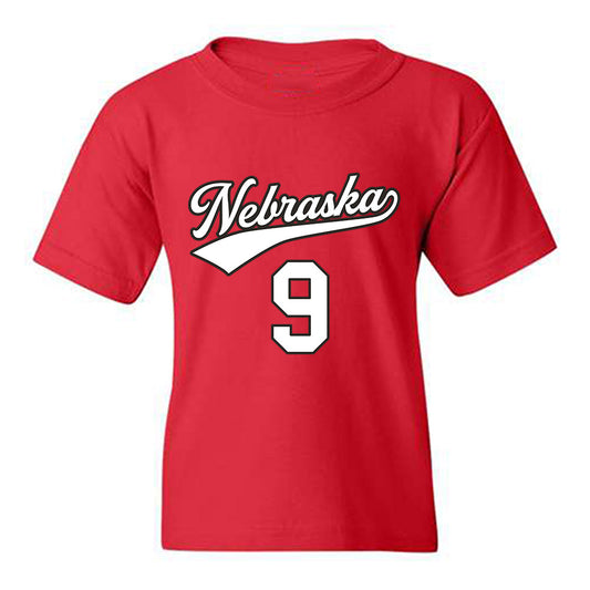 Nebraska - NCAA Women's Volleyball : Virginia Adriano - Replica Shersey Youth T-Shirt-0