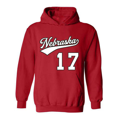 Nebraska - NCAA Women's Volleyball : Keoni Williams - Replica Shersey Hooded Sweatshirt-0
