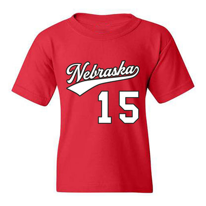 Nebraska - NCAA Women's Volleyball : Andi Jackson - Replica Shersey Youth T-Shirt-0