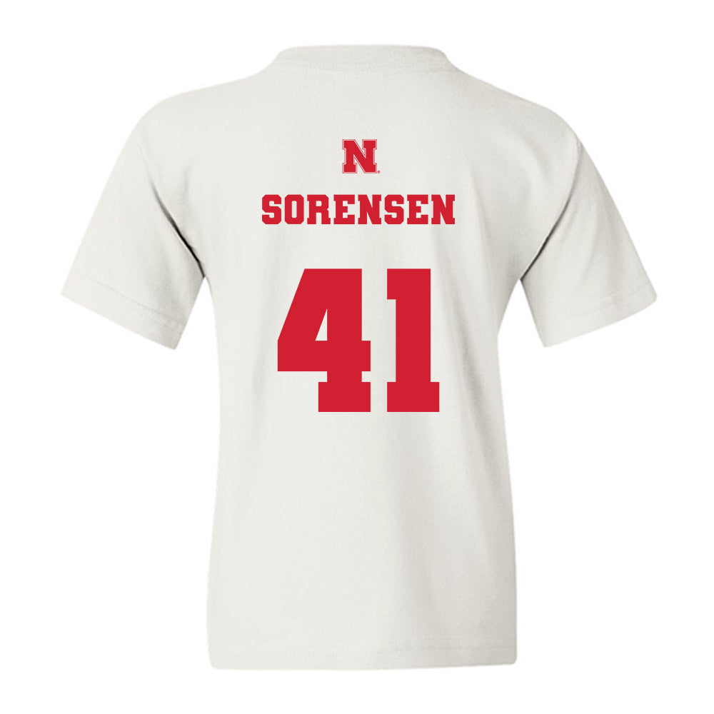 Nebraska - NCAA Football : Luke Sorensen - Generic Shersey Youth T-Shirt-1