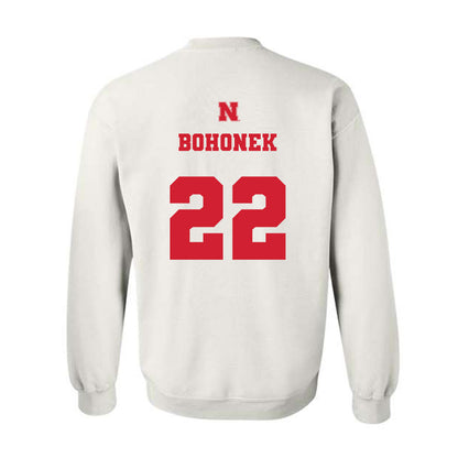 Nebraska - NCAA Women's Soccer : Carson Bohonek - Generic Shersey Crewneck Sweatshirt-1