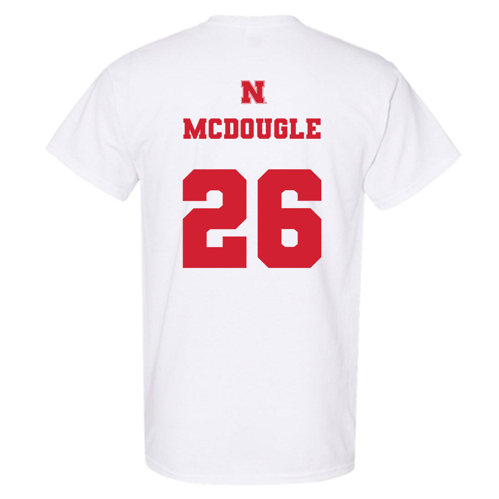 Nebraska - NCAA Football : Dwayne Mcdougle - Generic Shersey T-Shirt-1