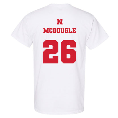 Nebraska - NCAA Football : Dwayne Mcdougle - Generic Shersey T-Shirt-1