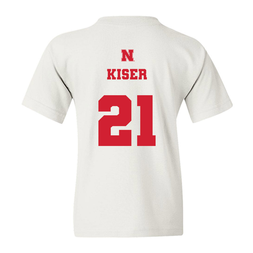 Nebraska - NCAA Women's Soccer : Izzie Kiser - Generic Shersey Youth T-Shirt-1