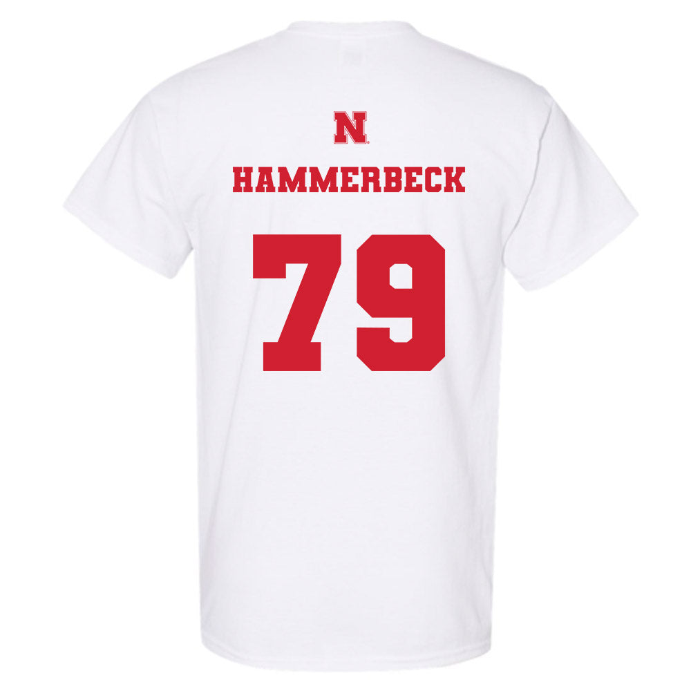 Nebraska - NCAA Football : Shawn Hammerbeck - Generic Shersey T-Shirt-1