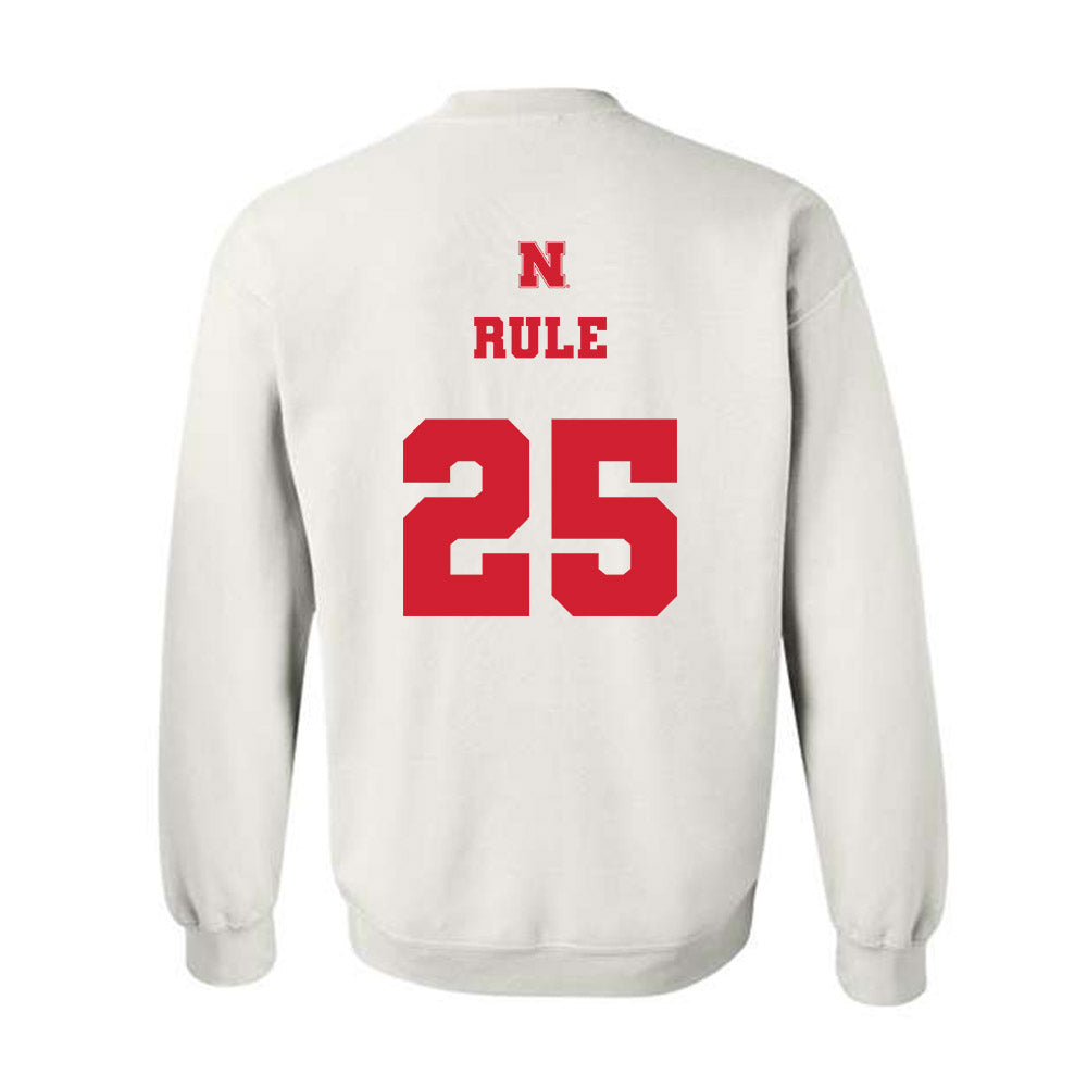 Nebraska - NCAA Football : Jamal Rule - Generic Shersey Crewneck Sweatshirt-1
