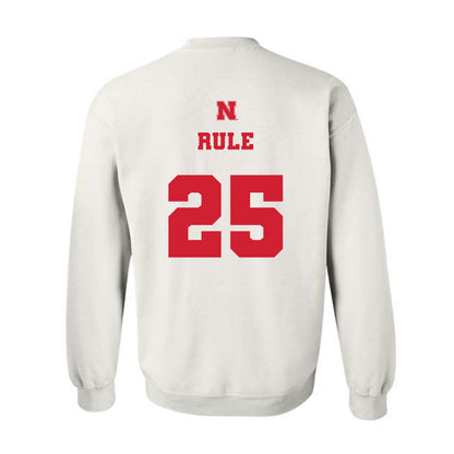 Nebraska - NCAA Football : Jamal Rule - Generic Shersey Crewneck Sweatshirt-1