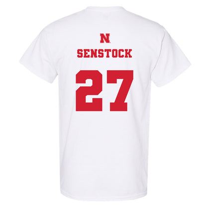 Nebraska - NCAA Baseball : Joey Senstock - Generic Shersey T-Shirt-1