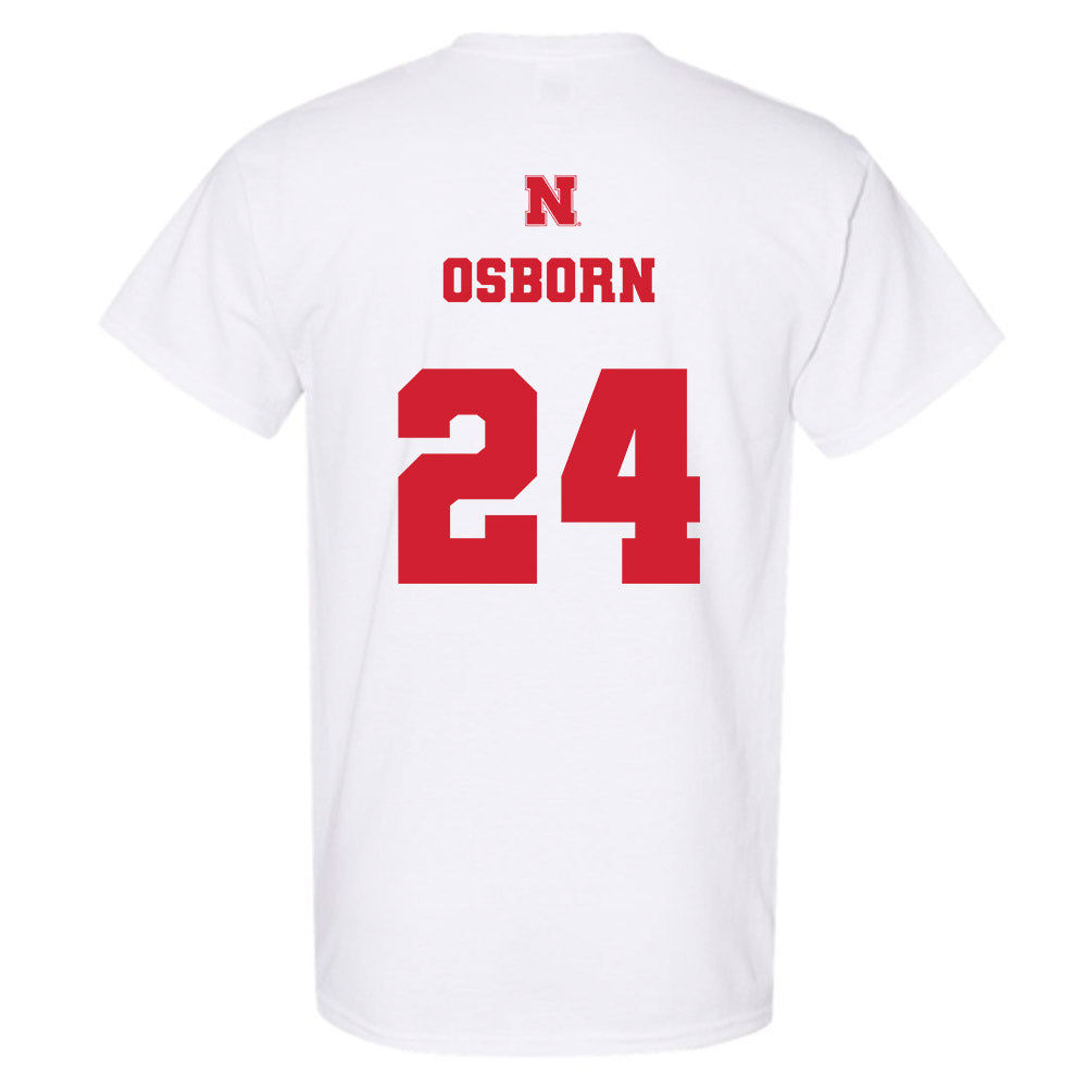 Nebraska - NCAA Women's Soccer : Madison Osborn - Generic Shersey T-Shirt-1