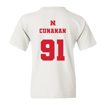 Nebraska - NCAA Football : Kyle Cunanan - Generic Shersey Youth T-Shirt-1