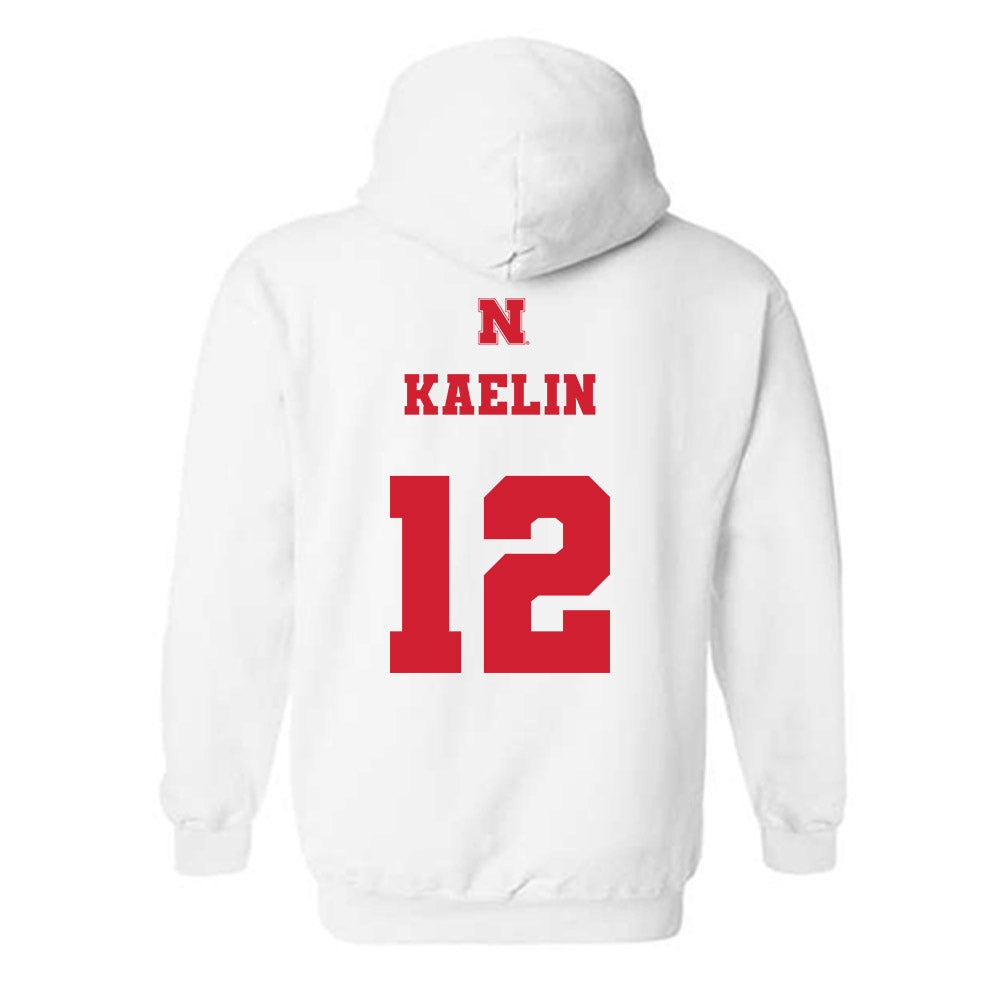 Nebraska - NCAA Football : Daniel Kaelin - Generic Shersey Hooded Sweatshirt-1
