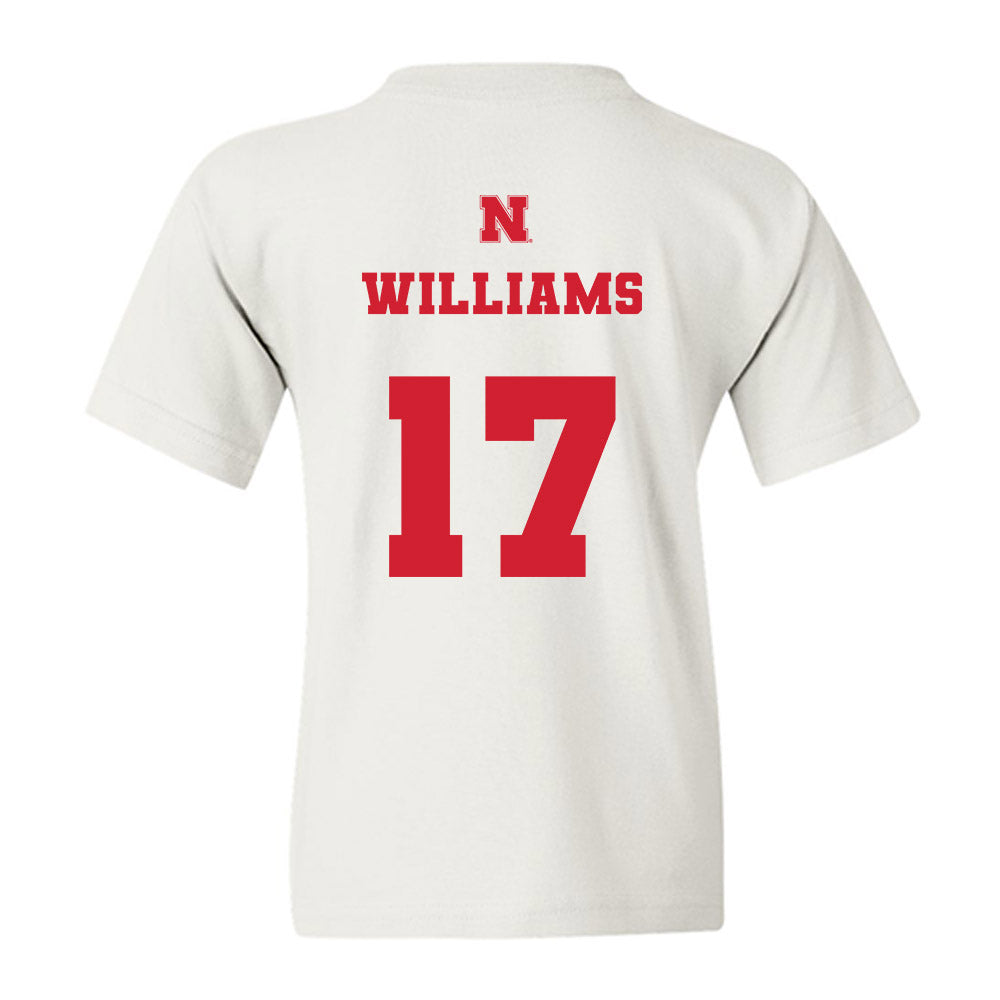 Nebraska - NCAA Women's Volleyball : Keoni Williams - Generic Shersey Youth T-Shirt-1