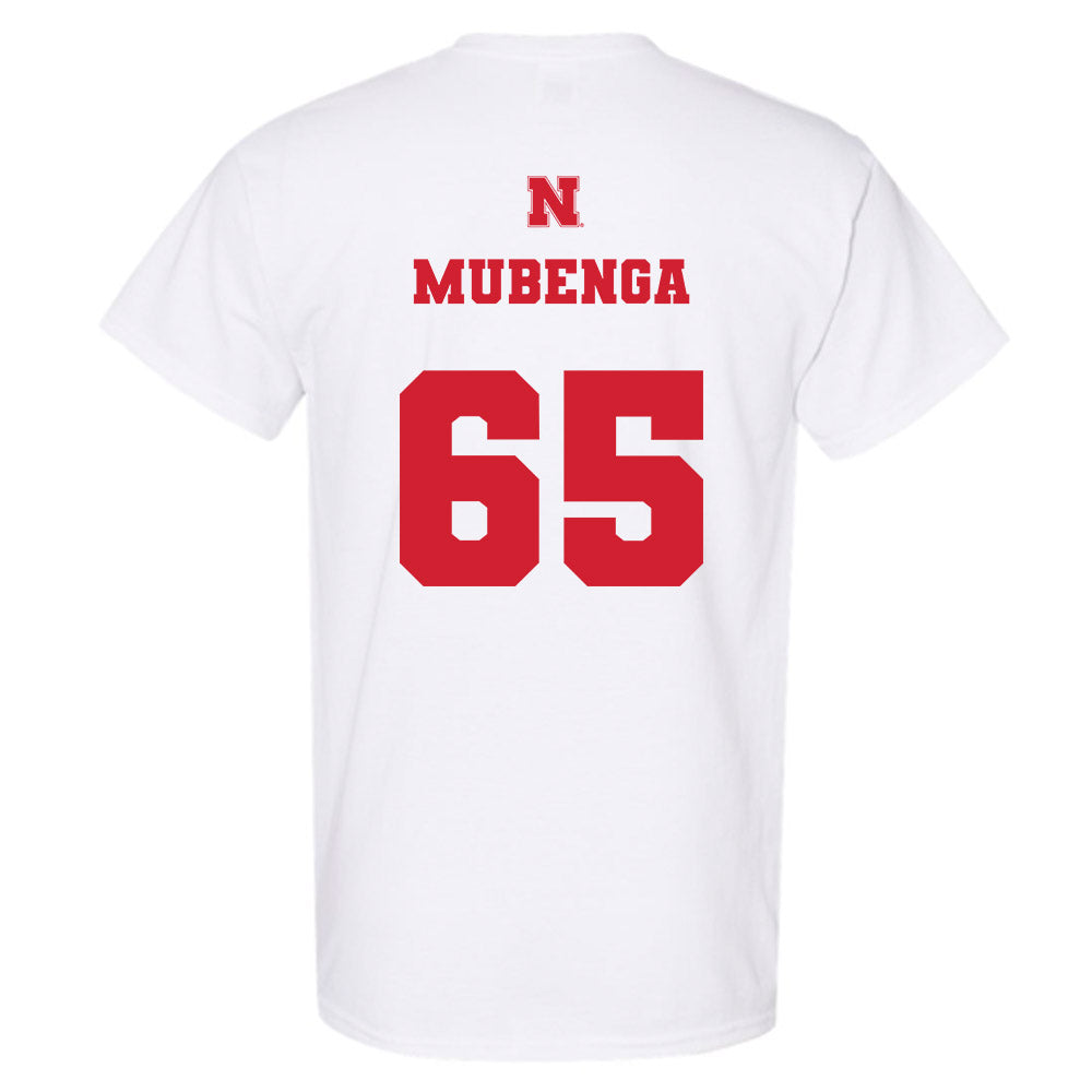 Nebraska - NCAA Football : Paul Mubenga - Generic Shersey T-Shirt-1