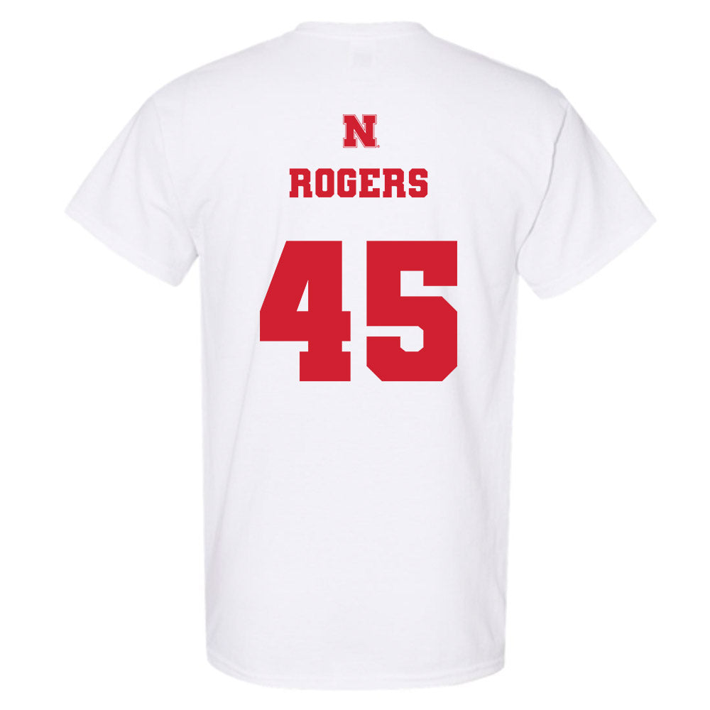 Nebraska - NCAA Football : Dylan Rogers - Generic Shersey T-Shirt-1