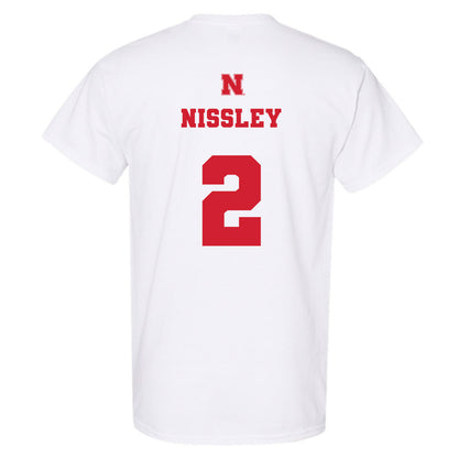 Nebraska - NCAA Women's Basketball : Logan Nissley - Generic Shersey T-Shirt-1
