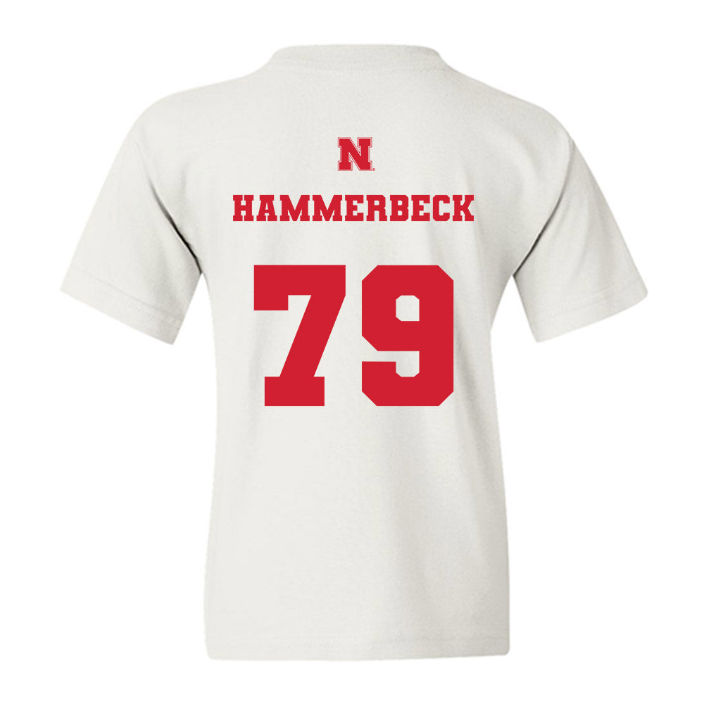 Nebraska - NCAA Football : Shawn Hammerbeck - Generic Shersey Youth T-Shirt-1