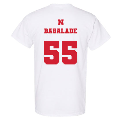 Nebraska - NCAA Football : Tree Babalade - Generic Shersey T-Shirt-1