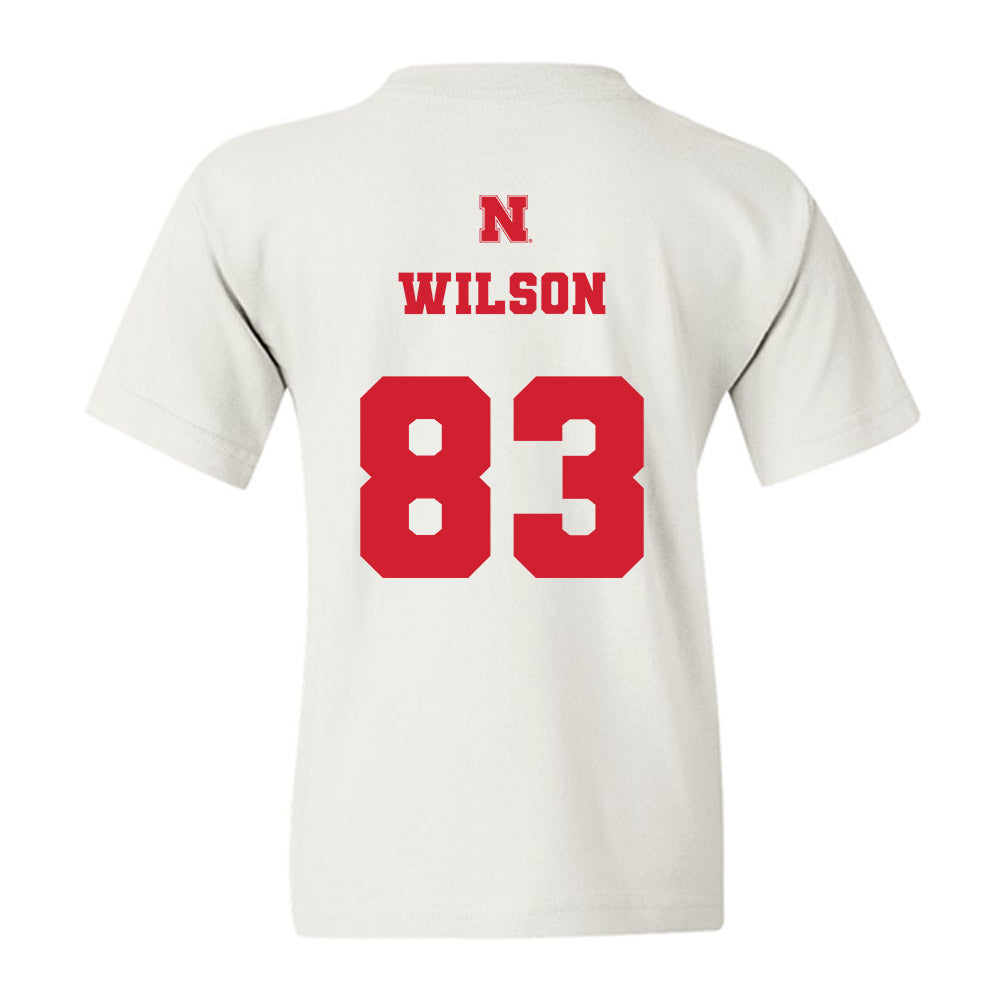 Nebraska - NCAA Football : Archie Wilson - Generic Shersey Youth T-Shirt-1