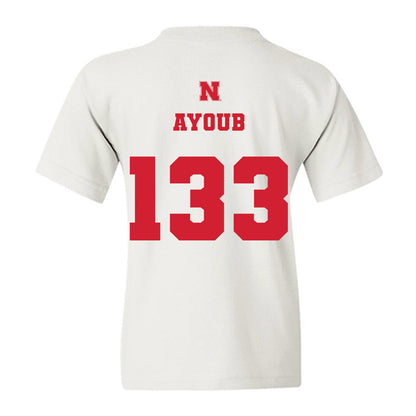 Nebraska - NCAA Wrestling : Omar Ayoub - Generic Shersey Youth T-Shirt-1
