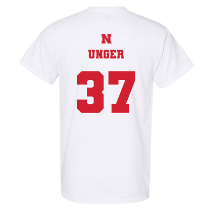 Nebraska - NCAA Baseball : J'Shawn Unger - Generic Shersey T-Shirt-1