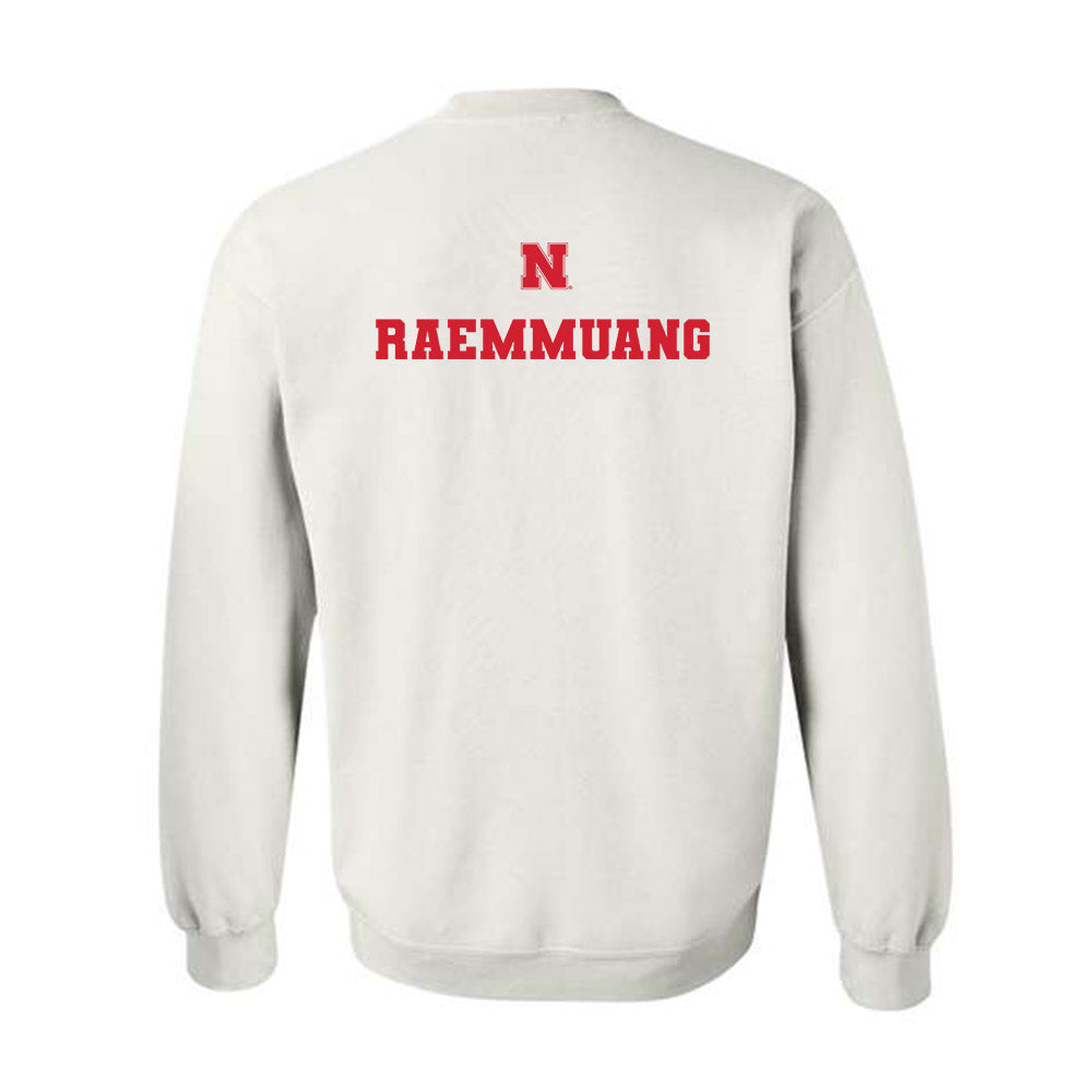 Nebraska - NCAA Women's Golf : Pavitida Raemmuang - Generic Shersey Crewneck Sweatshirt-1