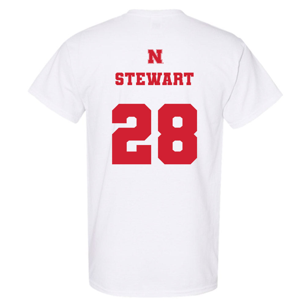 Nebraska - NCAA Baseball : Braxton Stewart - Generic Shersey T-Shirt-1