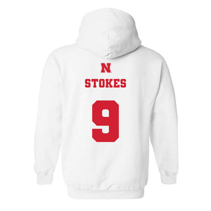 Nebraska - NCAA Baseball : Rhett Stokes - Hooded Sweatshirt Classic Shersey