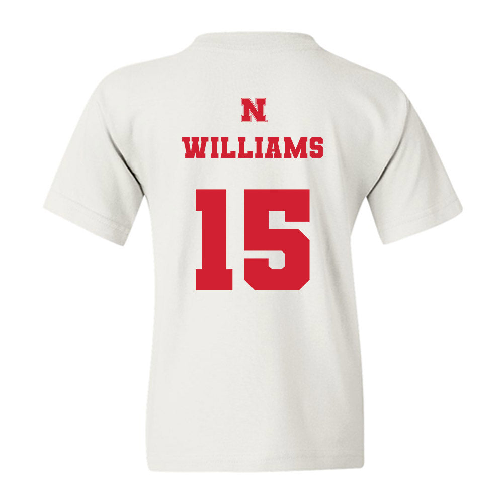 Nebraska - NCAA Women's Basketball : Kennadi Williams - Generic Shersey Youth T-Shirt-1