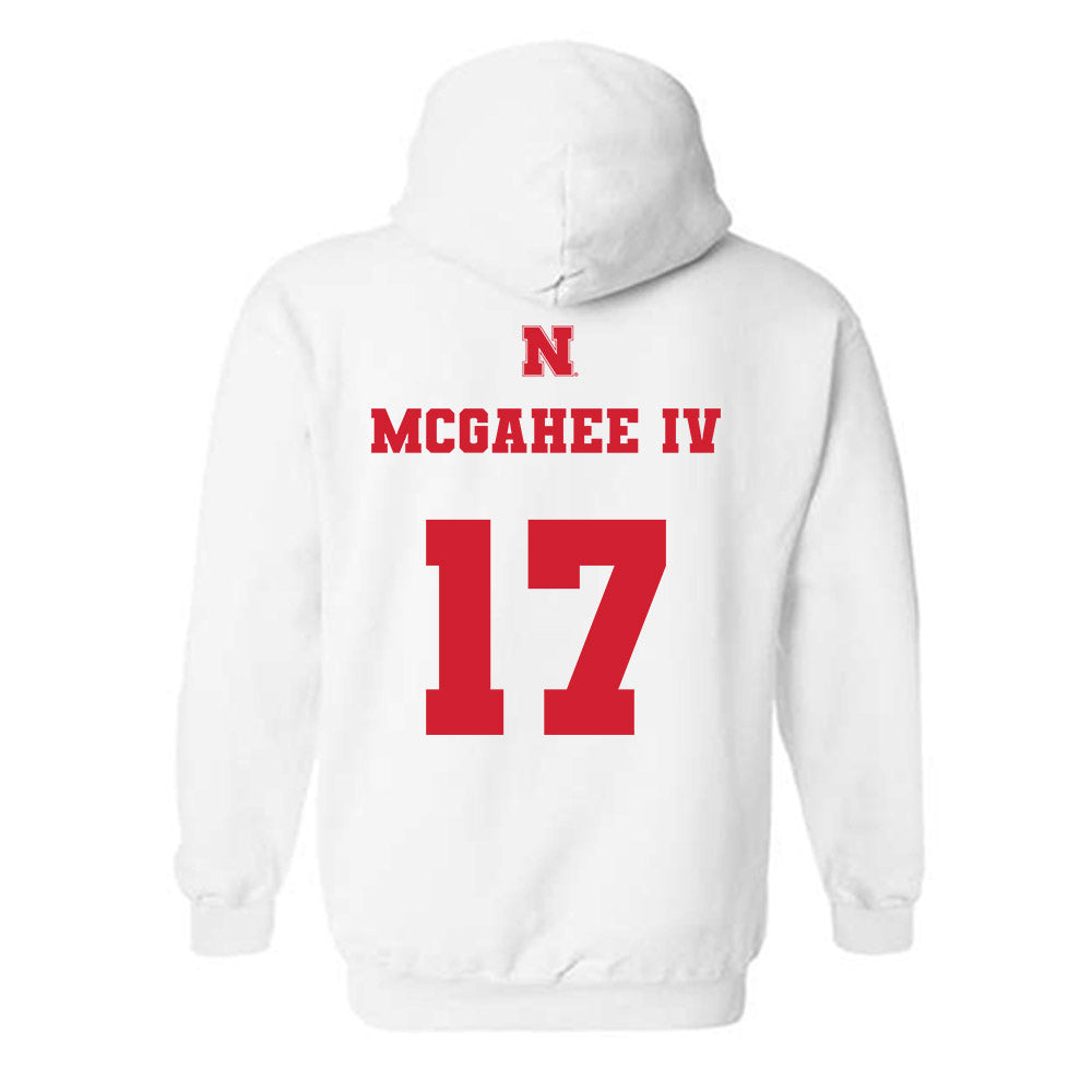 Nebraska - NCAA Football : Willis Mcgahee Iv - Generic Shersey Hooded Sweatshirt-1