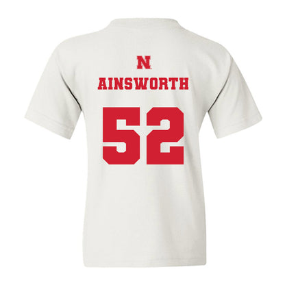 Nebraska - NCAA Football : Hayden Ainsworth - Generic Shersey Youth T-Shirt-1