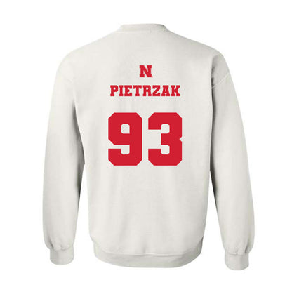 Nebraska - NCAA Football : Kade Pietrzak - Generic Shersey Crewneck Sweatshirt-1