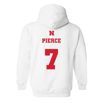 Nebraska - NCAA Women's Volleyball : Skyler Pierce - Generic Shersey Hooded Sweatshirt-1