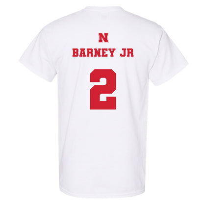 Nebraska - NCAA Football : Jacory Barney Jr - Generic Shersey T-Shirt-1
