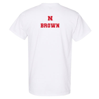 Nebraska - NCAA Football : Jamari Brown - Generic Shersey T-Shirt-1