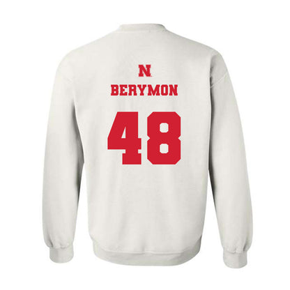 Nebraska - NCAA Football : Dylan Berymon - Generic Shersey Crewneck Sweatshirt-1