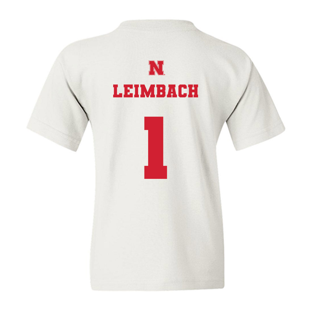 Nebraska - NCAA Women's Volleyball : Keri Leimbach - Generic Shersey Youth T-Shirt-1