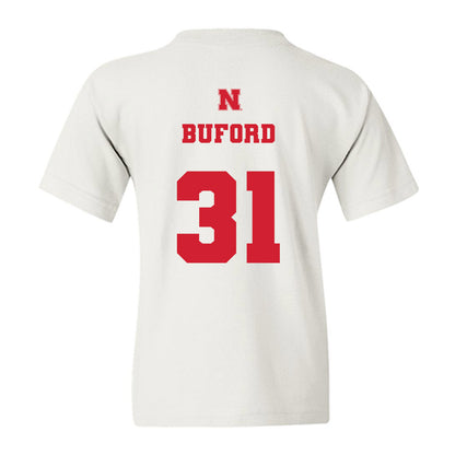 Nebraska - NCAA Football : Mario Buford - Generic Shersey Youth T-Shirt-1