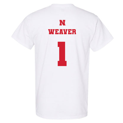 Nebraska - NCAA Women's Basketball : Hailey Weaver - Generic Shersey T-Shirt-1