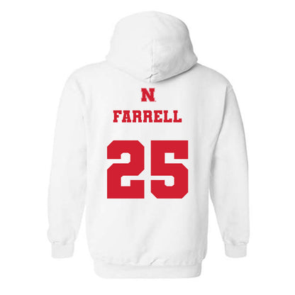 Nebraska - NCAA Softball : Jesse Farrell - Generic Shersey Hooded Sweatshirt-1