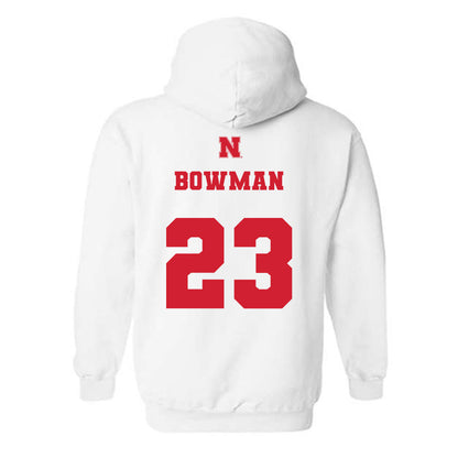Nebraska - NCAA Women's Bowling : Kathryn Bowman - Generic Shersey Hooded Sweatshirt-1